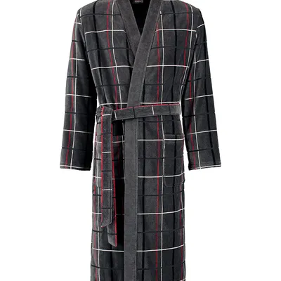 Szlafrok męski kimono Cawö 4853-79 Anthrazit 48-58