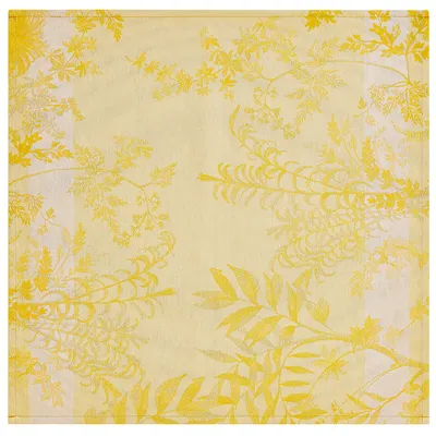 Serwetki bawełniane Le Jacquard Français Jardin d'Eden Pollen 4 szt.