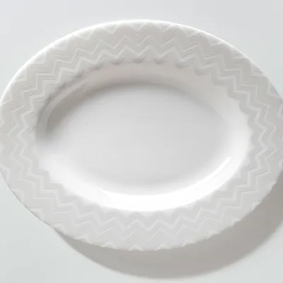 Półmisek Missoni Zig Zag White 23 cm