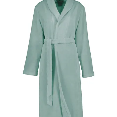 Szlafrok damski z szalem Cawö 836-44 Green S-XL