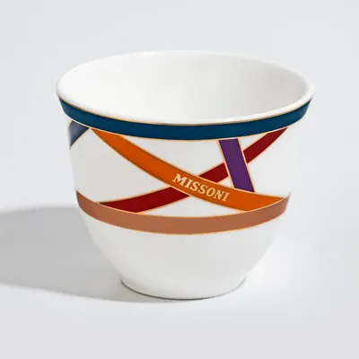 Arabskie filiżanki Missoni Nastri Multicolor, zestaw 6 szt. Luxury Box