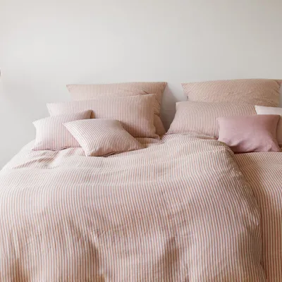 Pościel lniana Elegante Cozy 7112-08 Terra