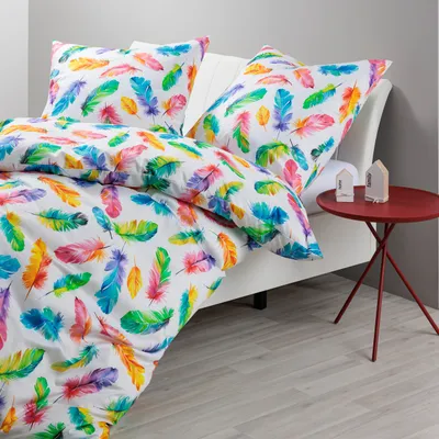 Pościel satyna bawełniana Janine Modern Art S 42145-09 Multicolor