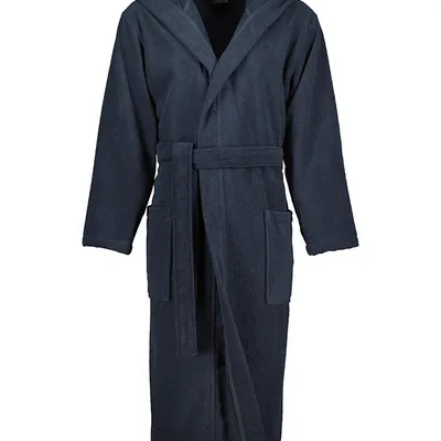 Szlafrok męski z kapturem Cawö 829-17 Blau S-XXL