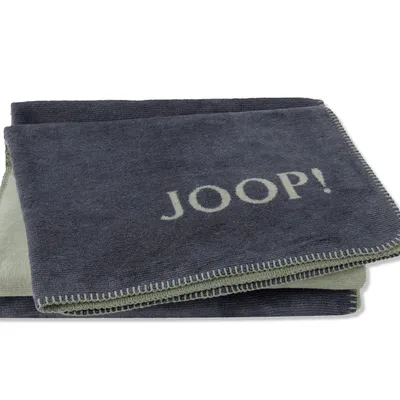 Koc JOOP! Melange Doubleface 814159 150x200 Navy Olive
