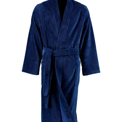 Szlafrok męski kimono Cawö 800-11 Nachtblau 46-60