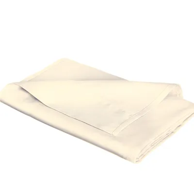 Prześcieradło satynowe bez gumki Fleuresse Colours 9100-2610 Creme