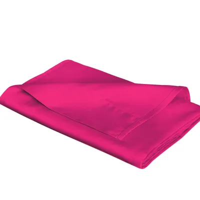 Prześcieradło satynowe bez gumki Fleuresse Colours 9100-4512 Cassis