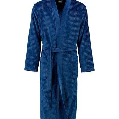 Szlafrok męski kimono Cawö 3714-166 Saphir 48-60