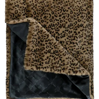 Koc futrzany JOOP! Leonesse 71199-020 130x170 Umbra