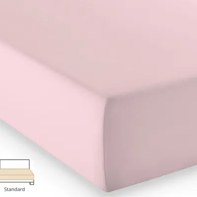 Prześcieradło jersey Fleuresse Comfort 1117-4040 Jasny Róż