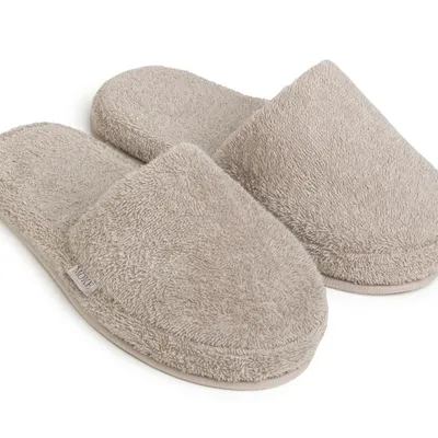 Pantofle do łazienki Möve Superwuschel 713 cashmere