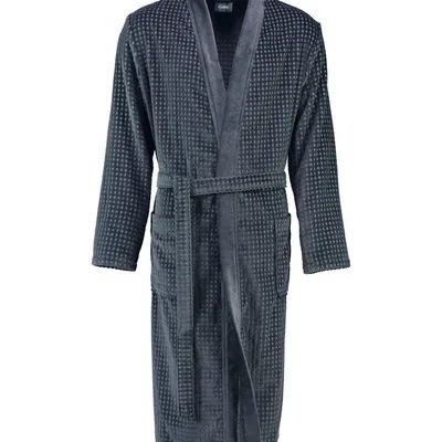 Szlafrok męski kimono Cawö 3714-774 Anthrazit 48-60