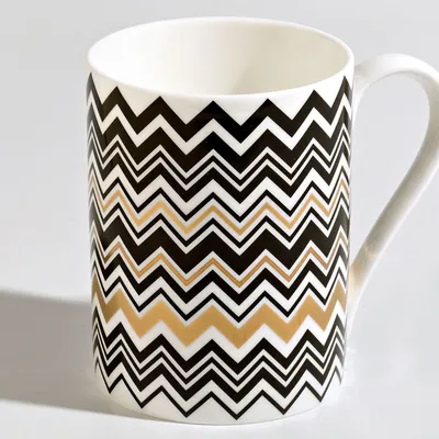 Kubek Missoni Zig Zag Gold Luxury Box