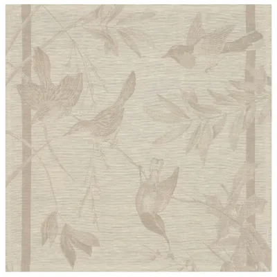 Serwetki lniane Le Jacquard Français Voliére Solaire 4 szt.