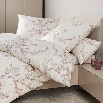 Pościel satyna bawełniana Janine Milano 45104-01 Rosa