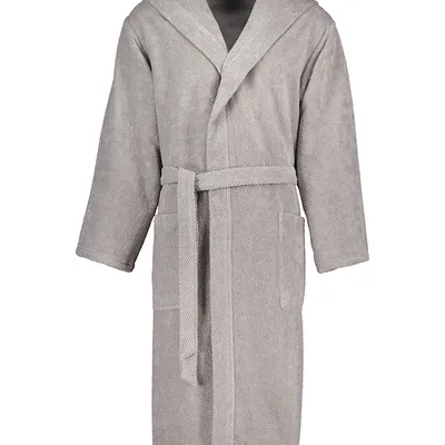 Szlafrok męski z kapturem Cawö 5623-727 Stein S-XL