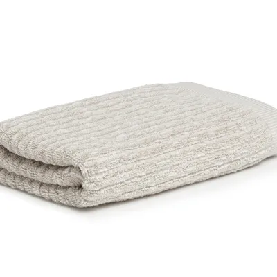 Ręcznik Möve Brooklyn Pinstripe 071 Nature / Cashmere