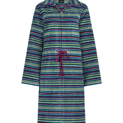 Szlafrok damski zapinany na zamek Cawö 6218-12 Multicolor 36-46