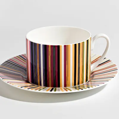 Filiżanka do herbaty Missoni Stripes Jenkins 156, zestaw 2 szt. Luxury Box