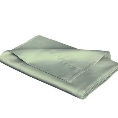 Prześcieradło satynowe bez gumki Fleuresse Colours 9100-1525 Jadeit