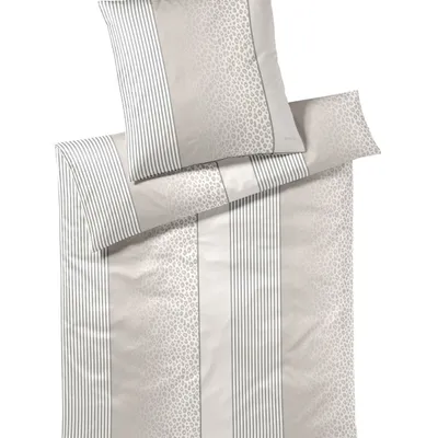 Pościel satyna bawełniana JOOP! Leo 4112-07 Cream