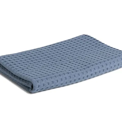 Ręcznik gofrowany Möve Piquee 847 Steel Blue