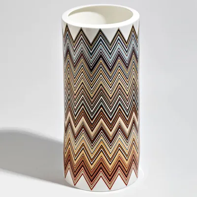 Wazon wysoki Missoni Zig Zag Jarris 148, 36 cm Luxury Box