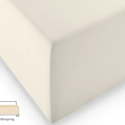 Prześcieradło na wysoki materac Fleuresse Comfort XL 1119-2610 Creme