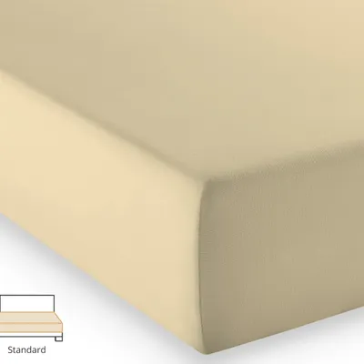 Prześcieradło jersey Fleuresse Comfort 1117-2043 Beż