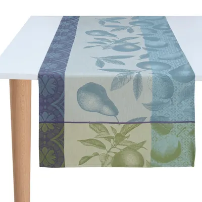 Bieżnik bawełniany Le Jacquard Français Arrière-Pays Cassis