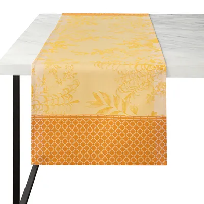 Bieżnik bawełniany Le Jacquard Français Jardin D'Eden Pollen