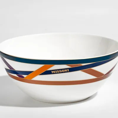 Miska do zupy Missoni Nastri Multicolor, zestaw 6 szt.