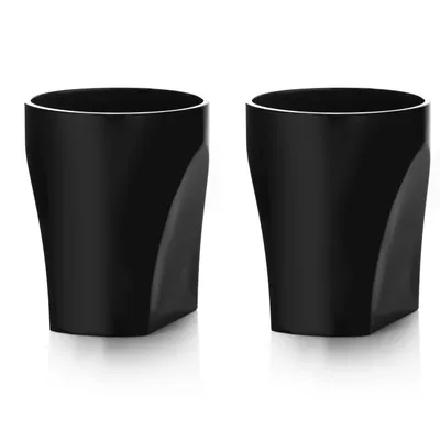 Szklanka Double Old Fashioned Arnolfo di Cambio Conversazione BLACK Model A 28CL, zestaw 2 szt.