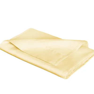 Prześcieradło satynowe bez gumki Fleuresse Colours 9100-215 Wanilia