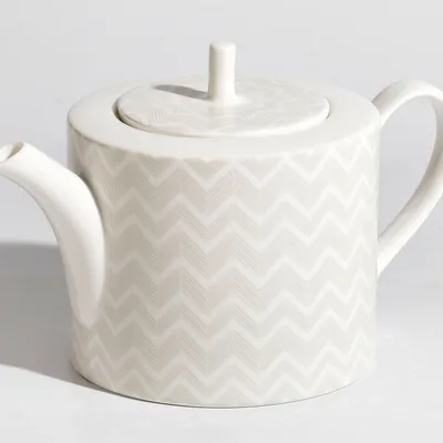Dzbanek do kawy i herbaty Missoni Zig Zag White