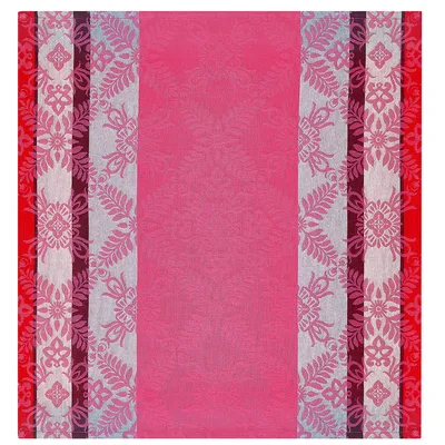 Serwetki bawełniane Le Jacquard Français Mumbai Fuchsia 4 szt.