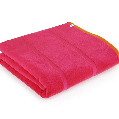 Ręcznik plażowy s.Oliver 1515-562 90x180 Pink/Orange