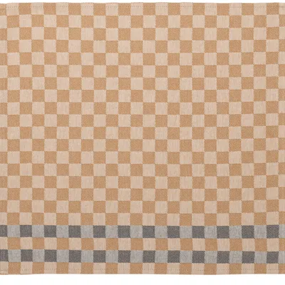 Serwetki bawełniane Le Jacquard Français Champêtre Damier 4 szt.