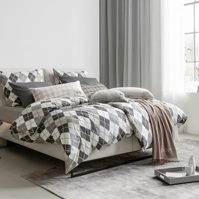 Pościel flanelowa JOOP! Soft Pattern 45002-07 Cream