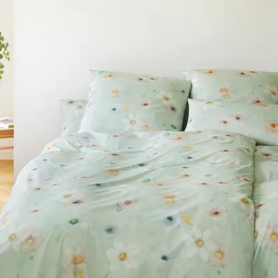 Pościel batystowa Elegante Pastel 24519-4 Aqua