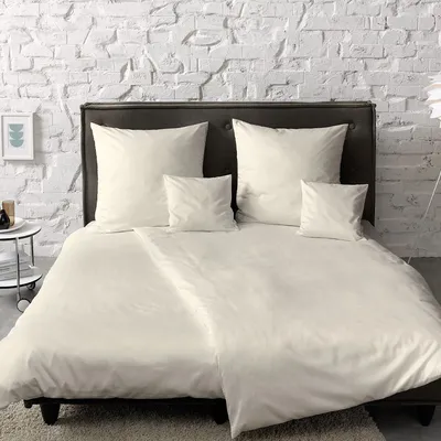 Pościel satyna bawełniana Fleuresse Colours 9100-2610 Creme
