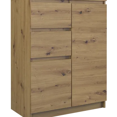 Komoda z szufladami i szafką Malwa 2D2S ARTISAN