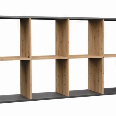 Regał 8 półek Malax 2X4 ANTRACYT ARTISAN