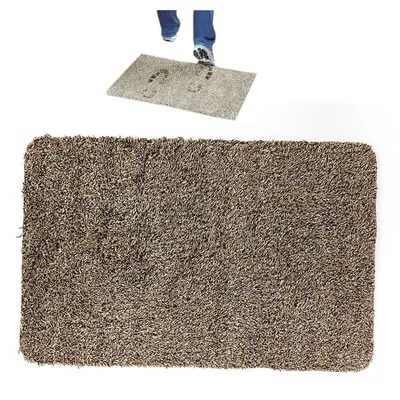 Magiczna wycieraczka brązowa mata do butów magic step mat
