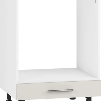 BELLA DP-60/82 szafka dolna pod zabudowę piekarnika front: kaszmir szuflada