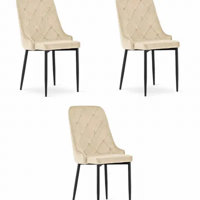 Krzesło CAPRI - beż x 3