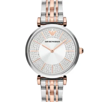 Zegarek damski Emporio Armani ar11537 - gianni t-bar (zi512c)