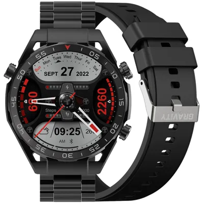 Smartwatch męski Gravity gt13-1 - dodatkowy pasek (sg028a)