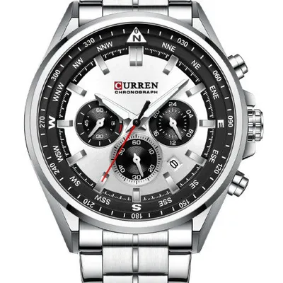 Zegarek męski Curren 8399 (zc016a -chronograf +box